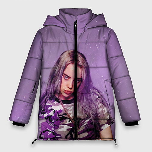 Женская зимняя куртка Billie Eilish: Violet Fashion / 3D-Красный – фото 1