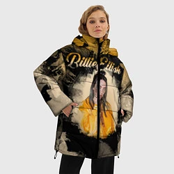 Куртка зимняя женская Billie Eilish: Aqua, цвет: 3D-черный — фото 2