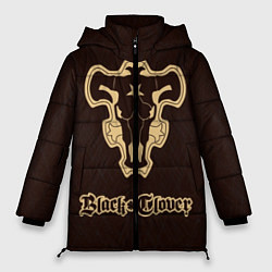 Куртка зимняя женская Black Clover, цвет: 3D-светло-серый