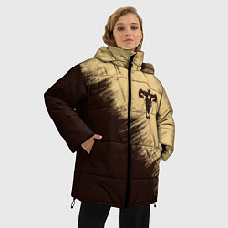 Куртка зимняя женская Black Clover, цвет: 3D-красный — фото 2