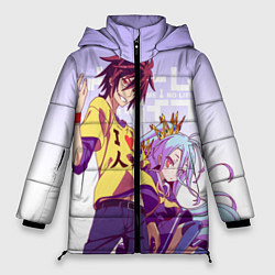 Куртка зимняя женская No Game No Life, цвет: 3D-красный