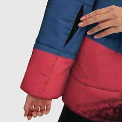 Куртка зимняя женская BMW, цвет: 3D-красный — фото 2