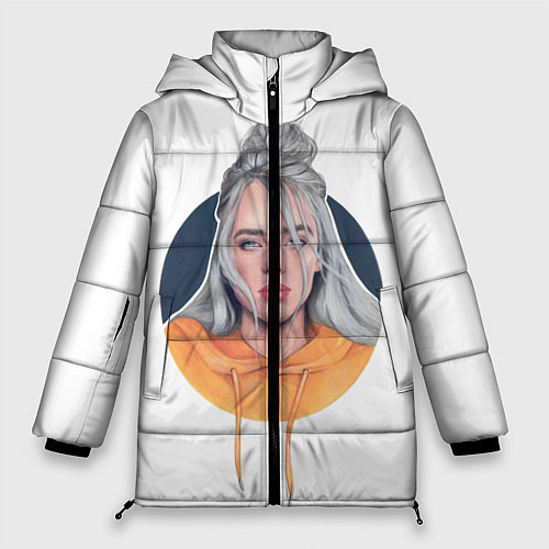 Женская зимняя куртка Billie Eilish: Six Feet Under / 3D-Красный – фото 1