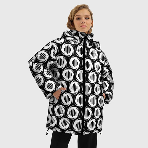 Женская зимняя куртка OBLADAET / 3D-Черный – фото 3