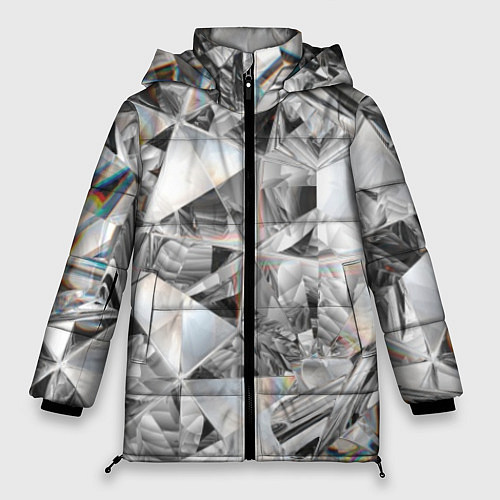 Женская зимняя куртка Бриллиантовый блеск / 3D-Светло-серый – фото 1