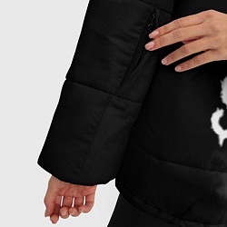 Куртка зимняя женская Slipknot: Shadow Smoke, цвет: 3D-красный — фото 2