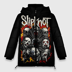 Женская зимняя куртка Slipknot: Faces