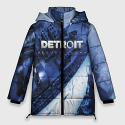 Куртка зимняя женская Detroit: Become Human, цвет: 3D-черный