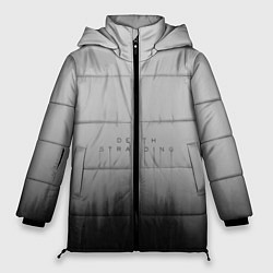 Куртка зимняя женская Death Stranding Лес, цвет: 3D-черный