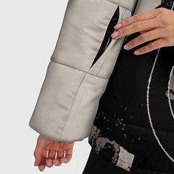 Куртка зимняя женская Джон Уик 2, цвет: 3D-черный — фото 2