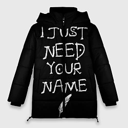 Куртка зимняя женская Your name, цвет: 3D-черный