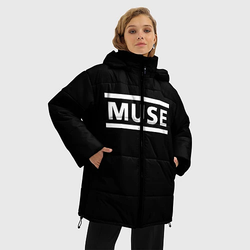 Женская зимняя куртка MUSE / 3D-Черный – фото 3