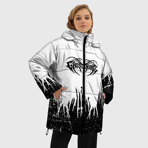 Женская зимняя куртка GHOSTEMANE / 3D-Черный – фото 3