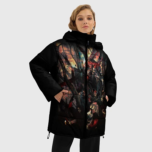 Женская зимняя куртка Overlord 4 / 3D-Черный – фото 3