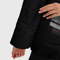 Куртка зимняя женская Rick Alien, цвет: 3D-черный — фото 2