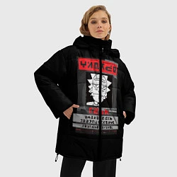 Куртка зимняя женская Rick Alien, цвет: 3D-черный — фото 2