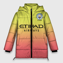 Куртка зимняя женская Manchester City third 19-20, цвет: 3D-черный