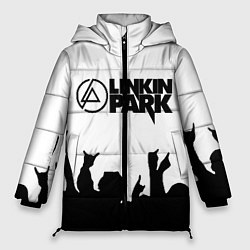 Куртка зимняя женская LINKIN PARK, цвет: 3D-светло-серый
