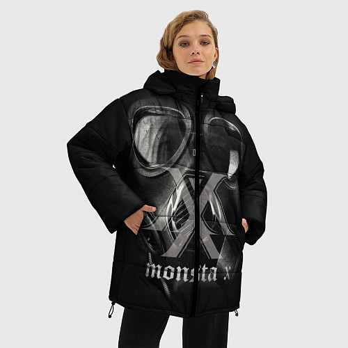Женская зимняя куртка Monsta X / 3D-Черный – фото 3