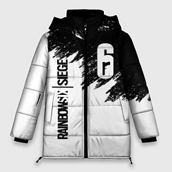Куртка зимняя женская RAINBOW SIX SIEGE, цвет: 3D-черный