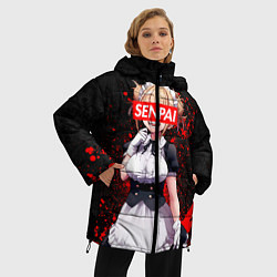 Куртка зимняя женская Toga Himiko, цвет: 3D-красный — фото 2