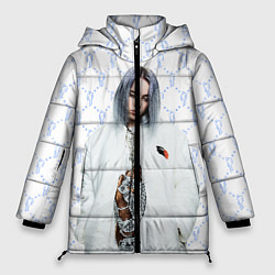 Куртка зимняя женская BILLIE EILISH: White Fashion, цвет: 3D-черный