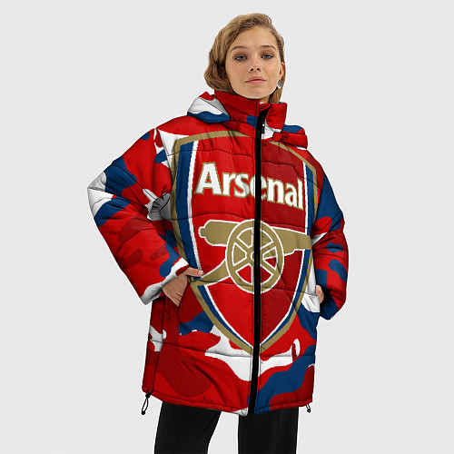 Женская зимняя куртка Arsenal / 3D-Черный – фото 3