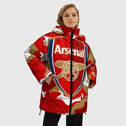 Куртка зимняя женская Arsenal, цвет: 3D-черный — фото 2