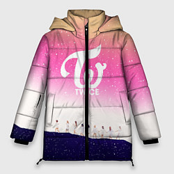 Куртка зимняя женская TWICE, цвет: 3D-светло-серый