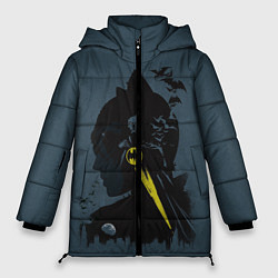 Куртка зимняя женская Batman, цвет: 3D-красный