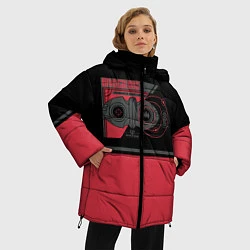Куртка зимняя женская Binoculars, цвет: 3D-красный — фото 2