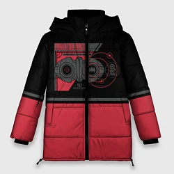 Куртка зимняя женская Binoculars, цвет: 3D-красный