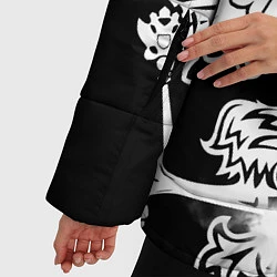 Куртка зимняя женская Полиция, цвет: 3D-черный — фото 2