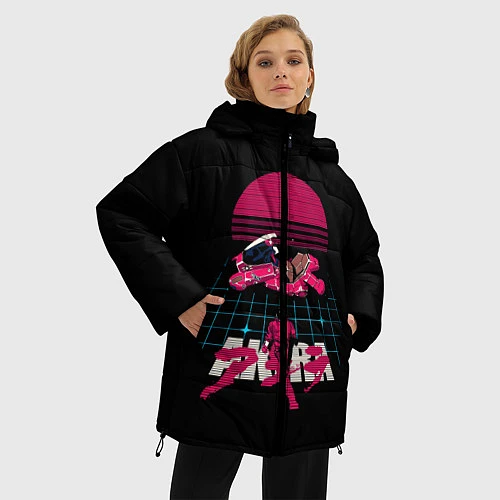 Женская зимняя куртка Akirа / 3D-Черный – фото 3