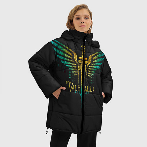 Женская зимняя куртка Vikings Valhalla / 3D-Черный – фото 3