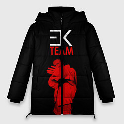 Куртка зимняя женская ЕГОР КРИД TEAM, цвет: 3D-черный