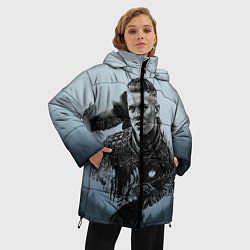 Куртка зимняя женская Vikings, цвет: 3D-черный — фото 2