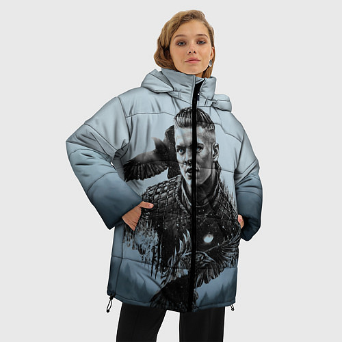 Женская зимняя куртка Vikings / 3D-Черный – фото 3