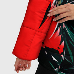 Куртка зимняя женская Токийский Гуль, цвет: 3D-красный — фото 2