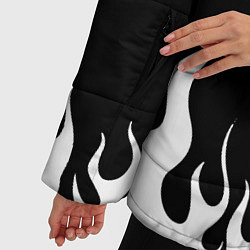 Куртка зимняя женская Sex Pistols, цвет: 3D-черный — фото 2