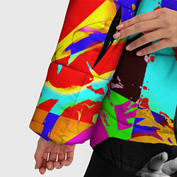 Куртка зимняя женская Руки Вверх, цвет: 3D-красный — фото 2