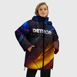 Куртка зимняя женская DETROIT BECOME HUMAN, цвет: 3D-красный — фото 2
