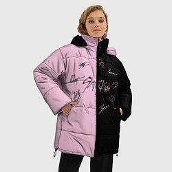 Куртка зимняя женская STRAY KIDS, цвет: 3D-черный — фото 2