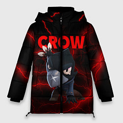 Куртка зимняя женская Brawl Stars CROW, цвет: 3D-черный