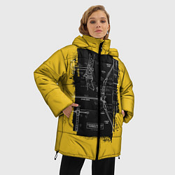 Куртка зимняя женская Recurve bow, цвет: 3D-черный — фото 2