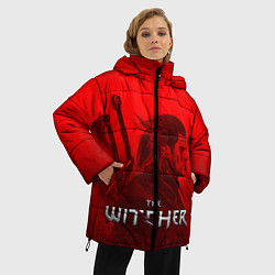 Куртка зимняя женская THE WITCHER, цвет: 3D-черный — фото 2