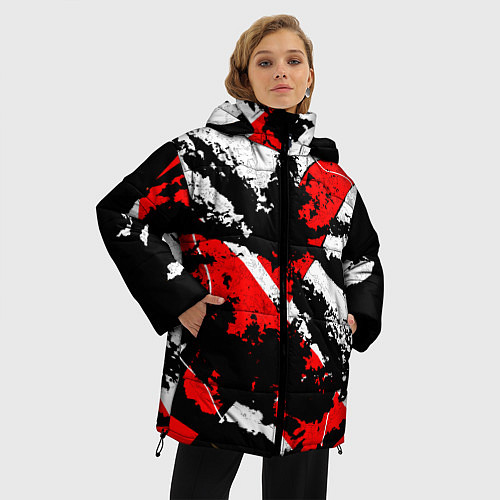 Женская зимняя куртка DARK SIDE10 / 3D-Черный – фото 3