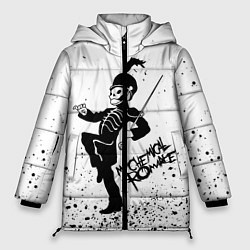 Куртка зимняя женская My Chemical Romance, цвет: 3D-черный