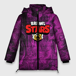 Куртка зимняя женская Brawl Stars, цвет: 3D-черный