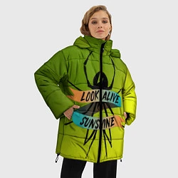 Куртка зимняя женская Look alive sunshine, цвет: 3D-черный — фото 2